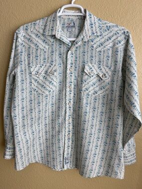 Panhandle Slim Western Long Sleeve Button Down Shirt